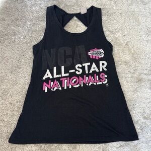 Black NCA All-Star Nationals Tank Top